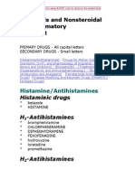 Pharmacology Drug List