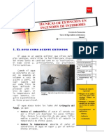 Tecnicas de Extincion de Incendios en Interiores PDF