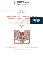 Particularidades en Docentes Y Alumnos