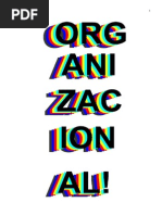 Psicologia Organizacional e Do Trabalho RESUMO