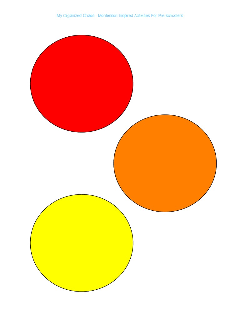 Montessori Activities for Preschoolers | PDF | Wellness