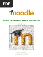 Moodle. Manual de referencia para profesores (versión 1.9)