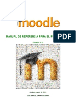 Moodle. Manual de Referencia para Profesores (Versión 1.9)