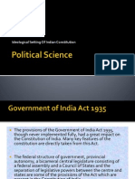Ideological Setting of Indian Constitution