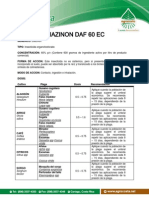 Diazinon Daf EC Ficha Tecnica