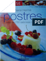 Larousse Postres Pierre Herme (1 Parte) PDF