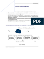 Balances en Reactores