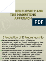 LEC 7 Enterpreneurship and Marketing Approach