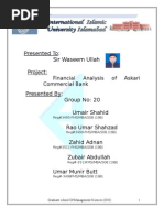 Download analysis of askari bank 2008 by MBAKID SN16992644 doc pdf