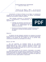 Indice de Precios Al Por Mayor Presentación: (Base Junio 1992 100)