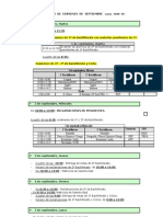 Calendario Exámenes de Septiembre 2009