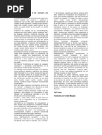 Acerca Del Juicio y de Juzgar Los Juicios