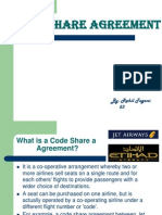 Code Share Agreement: By: Rahil Togani 53