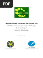 Download Prosiding Seminar Nasional Ilmu Komputer 2010 Vol_ I 2010 by Pur Wanto SN169946649 doc pdf