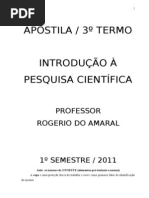 Rogério - Aulas_Iintrodução Pesquisa Científica
