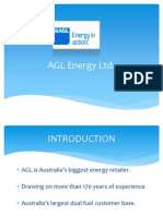 CASE STUDY AGL Energy LTD