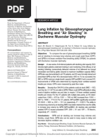 Lung Infflation by GPB and Air Stacking in DMD Bach 2007
