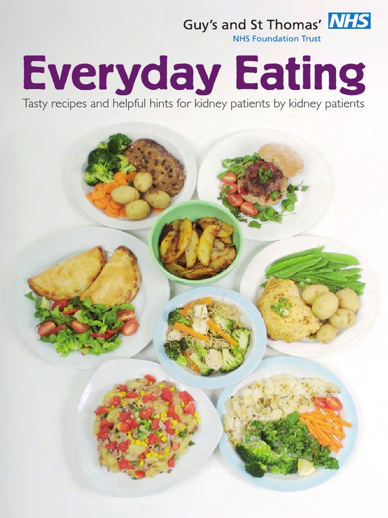Everyday Eating Recipe Book For Kidney Patients Scribd 5 PDF