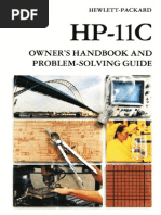 Download HP-11C Owners Handbook and Problem-Solving Guide 1984 Color by jjirwin SN169957730 doc pdf