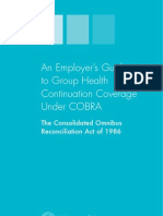 Department of Labor: Cobraemployer