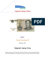 SEJARAH UANG CHINA