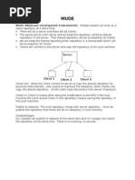 MUDE (Multiuser Development Environment) : Multiple People Can Work On A