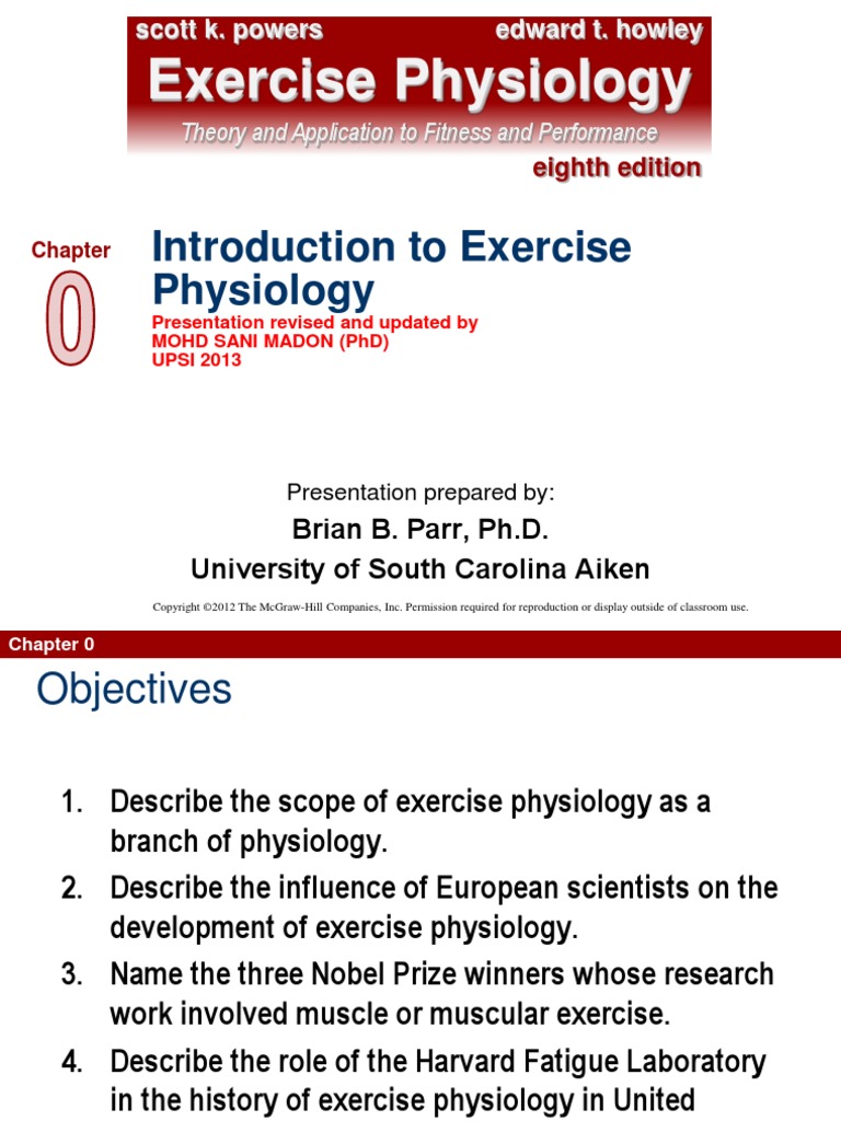 INTRODUCTION Exercise Pgysiology | PDF | Physical Fitness | Physical ...