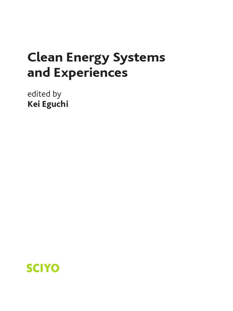 Clean Energy Systems | PDF | Direct Current | Power Inverter