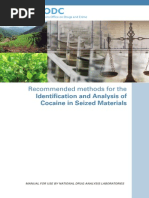 Recommended Methods for the Identification and Analysis of Cocaine in Seized Materials (2012)