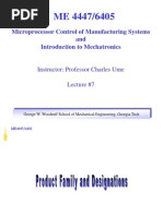 Microprocessor Control of Manufacturing Systems and Introduction To Mechatronics