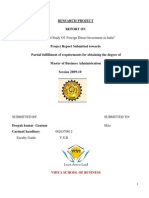 FDI Research Report