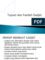 Tujuan Dan Faedah Gajet