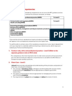 Rics critical analysis topics