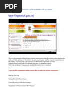 List Of Directors Of Public Grievances In India New Delhi