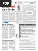 POST Newspaper For 10th of October, 2015 | PDF | Alice (Alice's
