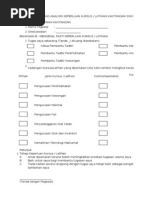 Borang Analisis Keperluan Latihan Pekerja