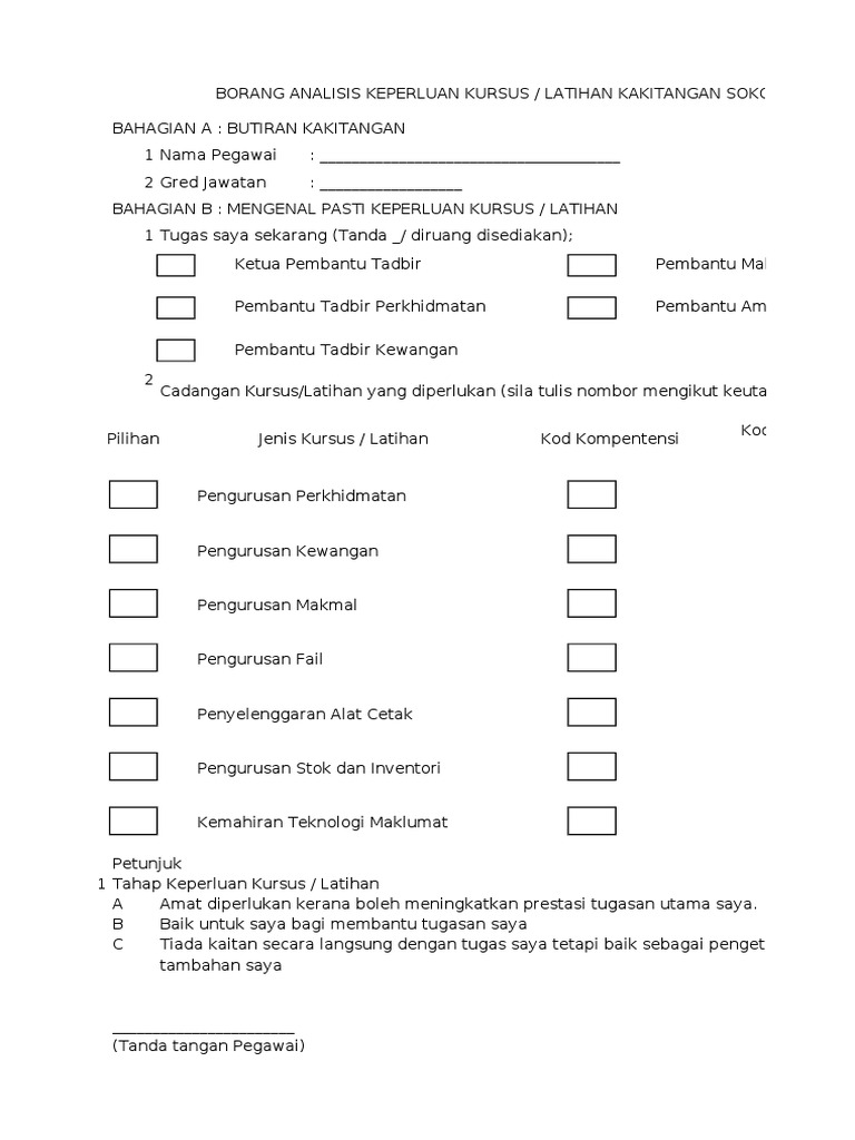 Borang Analisis Keperluan utk guru