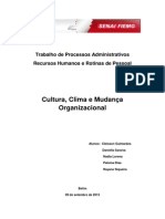 Cultura Organizacional