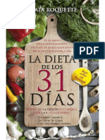 La Dieta de Los 31 Dias - Agata Roquette