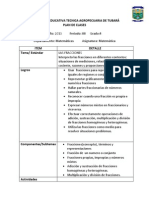 Planeadores 4 Matematica