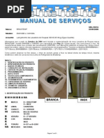 Manual Serv Lav Brastemp 6Th Sense BWH08B e XWH08A