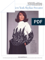 New York Skyline Sweater