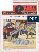 Italian Frank Allan Il Vendicatore Dei Diseredati No. 28