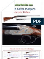 Double Barrel Shotguns Current Values