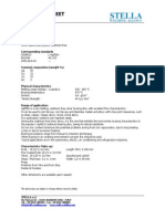 Technical Sheet Ag55Sn: The Above Data Are Subject To Change Without Notice by Stella