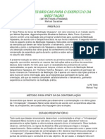 7003015 Instrucoes Basicas Para o Exercicio Da Meditacao