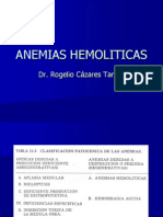 Anemias Hemoliticas 2013