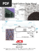 Download ACS Liquid Liquid Coalescer Design Manual by Edgar Field SN170084158 doc pdf