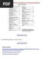 Download Elna 2100 2300 Sewing Machine Instruction Manual by oana2 SN170091471 doc pdf