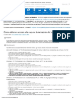 Cómo obtener acceso a la carpeta Información del volumen del sistema.pdf